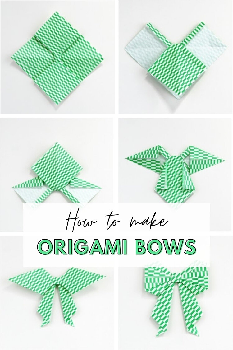 Origami Paper Bow Gathering Beauty